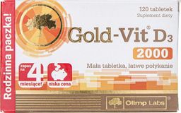  Olimp Olimp Gold-Vit D3 2000 120 Tabl