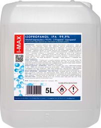 GSG Alkohol izopropylowy Izopropanol IPA I-MAX 99,9% 5L