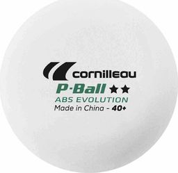  Cornilleau Piłeczki P-Ball 2** białe 6 sztuk