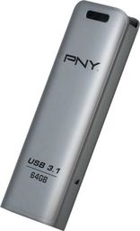 Pendrive PNY Elite Steel 3.1, 64 GB  (FD64GESTEEL31G-EF)