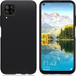 Alogy Etui na telefon silikonowe Alogy do Huawei P40 Lite czarne uniwersalny