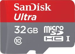 Karta SanDisk Ultra MicroSDHC 32 GB Class 10 UHS-I  (SB2894)