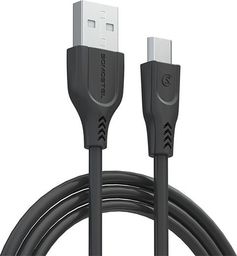 Kabel USB Somostel USB-A - USB-C 2 m Czarny (25707)