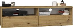 TopEshop STOLIK SZAFKA RTV RUMBA 140CM DĄB ARTISAN