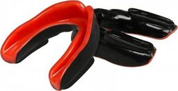  DBX BUSHIDO Żelowe Ochraniacze Szczęki - Ochraniacze na Zęby + Pudełko - Czarno-Czerwone