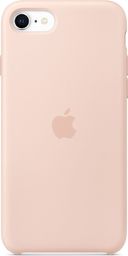  Apple Silikonowe etui do iPhone SE piaskowy róż-MXYK2ZM/A