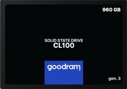Dysk SSD GoodRam CL100 Gen3 960GB 2.5" SATA III (SSDPR-CL100-960-G3)