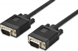 Kabel Digitus D-Sub (VGA) - D-Sub (VGA) 3m czarny (AK-310103-030-S)