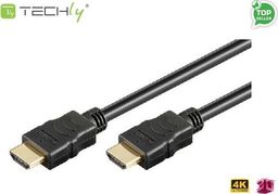 Kabel Techly HDMI - HDMI 2m czarny (21123)