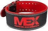 MEX Mex Pas treningowy Power Band czerwony : Rozmiar - L