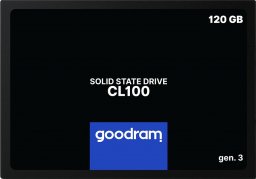 Dysk SSD GoodRam CL100 Gen3 120GB 2.5" SATA III (SSDPR-CL100-120-G3)