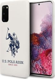  U.S. Polo Assn US Polo USHCS62SLHRWH S20 G980 biały/white Silicone Collection