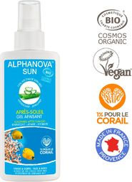  Alphanova Alphanova Sun Bio Kojący Żel po Opalaniu z Aloesem w Sprayu, 125ml