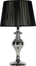 Lampa stołowa Candellux Lampka stołowa Candellux Gillenia 1x60W E14 czarna/chrom 41-21413