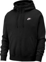  Nike Bluza męska Nsw Club Hoodie Fz czarna r. XL (BV2645-010)
