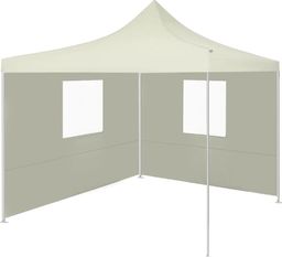  vidaXL VidaXL Profesjonalny, składany namiot imprezowy, 2 ściany, 2x2 m, stal