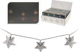 Lampki choinkowe Estrella LED na baterie białe 10szt. (AX5100220)