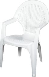  Ołer Garden Plastikowe krzesło Sirena, białe