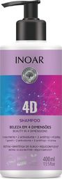  Inoar 4-wymiarowy szampon do włosów 4D Shampoo 400 ml