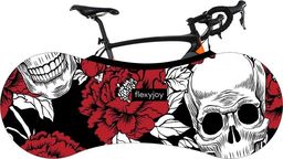  FlexyJoy Elastyczny, uniwersalny pokrowiec rowerowy z systemem łatwego zakładania i etui transportowym (FJB744)