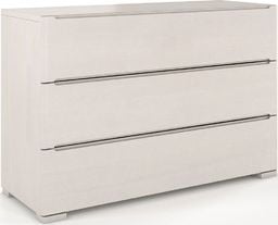  Elior Komoda drewniana 3 szuflady Ventos 2S - Biały