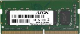 Pamięć do laptopa AFOX SODIMM, DDR3, 8 GB, 1600 MHz,  (AFSD38BK1P)