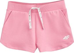  4f 4F Girl's Shorts HJL20-JSKDD001A-54S różowe 164