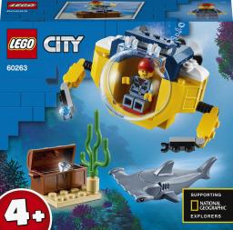  LEGO City Oceaniczna miniłódź podwodna (60263)