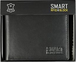  KORUMA Męski Antykradzieżowy Portfel RFID Chroni Karty Zbliżeniowe SM-901PBL Uniwersalny