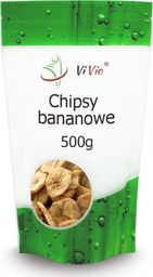  Vivio Chipsy bananowe 500g VIVIO