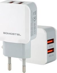 Ładowarka Somostel SMS-A13 2x USB-A 2.1 A (SMS-A13 micro)