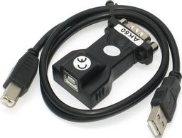Adapter USB Apte USB - RS-232 Czarny  (2520-uniw)
