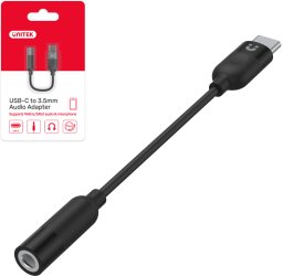 Adapter USB Unitek USB-C - Jack 3.5mm Czarny (M1204A)