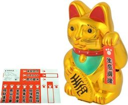  Iso Trade Maneki neko japoński kot szczęścia bogactwa złoty uniwersalny