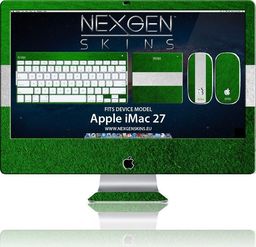 Nexgen Skins Zestaw skórek na obudowę z efektem 3D iMac 27 (On the Field 3D)