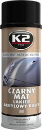 Jacky K2 Lakier Czarny farba matowa akrylowa black spray uniwersalny