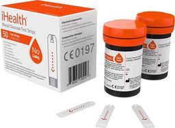  iHealth iHealth Codeless Blood Glucose Test Strips - Paski do glukometru 0,7 l bez enzymu GDH (2 x 25 szt.) uniwersalny