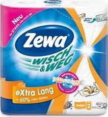 Zewa Popieriniai rankšluosčiai ZEWA W&W Design, 2 ritinėliai