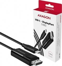 Kabel USB Axagon USB-C - DisplayPort 1.8 m Czarny (RVC-DPC)
