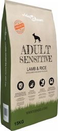  vidaXL VidaXL Sucha karma dla psów, Adult Sensitive Lamb Rice, 15 kg