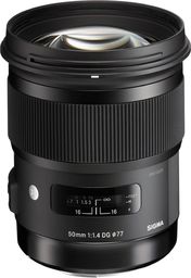 Obiektyw Sigma Art Nikon F 50 mm F/1.4 DG HSM