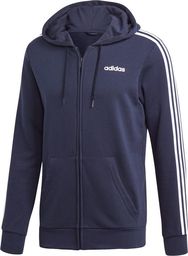 Adidas Bluza męska Essentials 3 Stripes Fullzip French Terry granatowa r. S (DU0471)