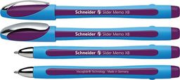  Schneider Długopis SCHNEIDER Slider Memo, XB, fioletowy