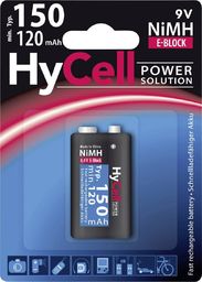 Hycell HyCell 9V block type 150, battery (1 piece, 9V)