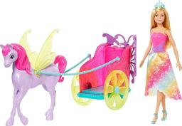 Lalka Barbie Mattel Dreamtopia - Rydwan z pegazem (GJK53)