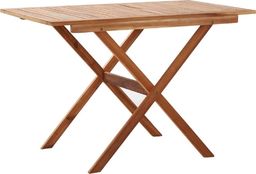  vidaXL składany stół ogrodowy, 110x67x74 cm, lite drewno akacjowe (46458)