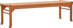  vidaXL 3 osobowa ławka ogrodowa, 150 cm, lite drewno eukaliptusowe (47291)