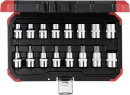 Zestaw narzędzi Gedore Gedore Red Socket set 1/2 ", Torx, 16 pieces (red / black, E10 - T70)