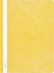  Donau Skoroszyt DONAU, PVC, A4, twardy, 150/160mikr., żółty