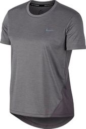  Nike Koszulka damska Nike W Miler Top SS szara AJ8121 056